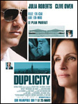 Duplicity - Tony Gilroy -- 24/04/09